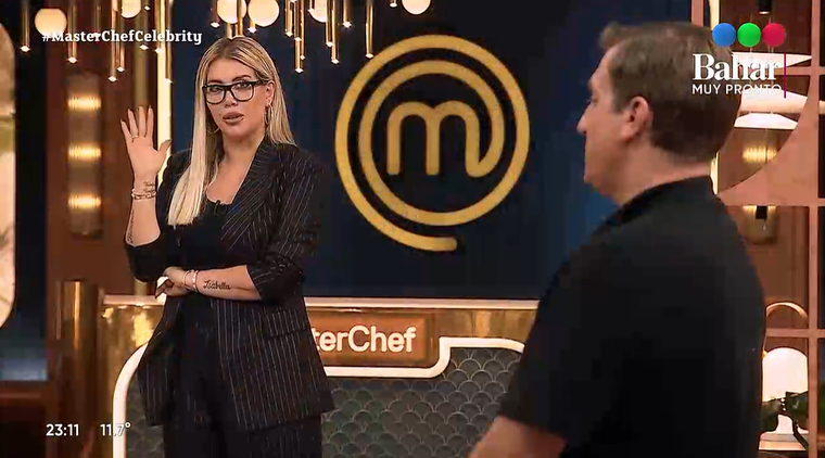 Wanda Nara muy picante con Maxi López. Foto: captura de video/ Telefe. Wanda Nara muy picante con Maxi López. Foto: captura de video/ Telefe.