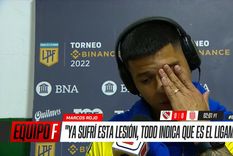 Rojo reveló que su lesión sería una rotura de ligamentos. Rojo reveló que su lesión sería una rotura de ligamentos.