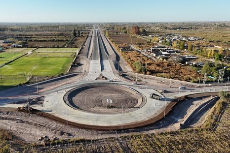 Doble Vía del Este, en Rivadavia, Junín y San Martín.