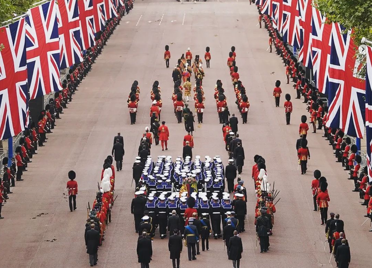 El funeral de la reina Isabel II fue reservado para unos pocos. Foto: Instagram @theroyalfamily