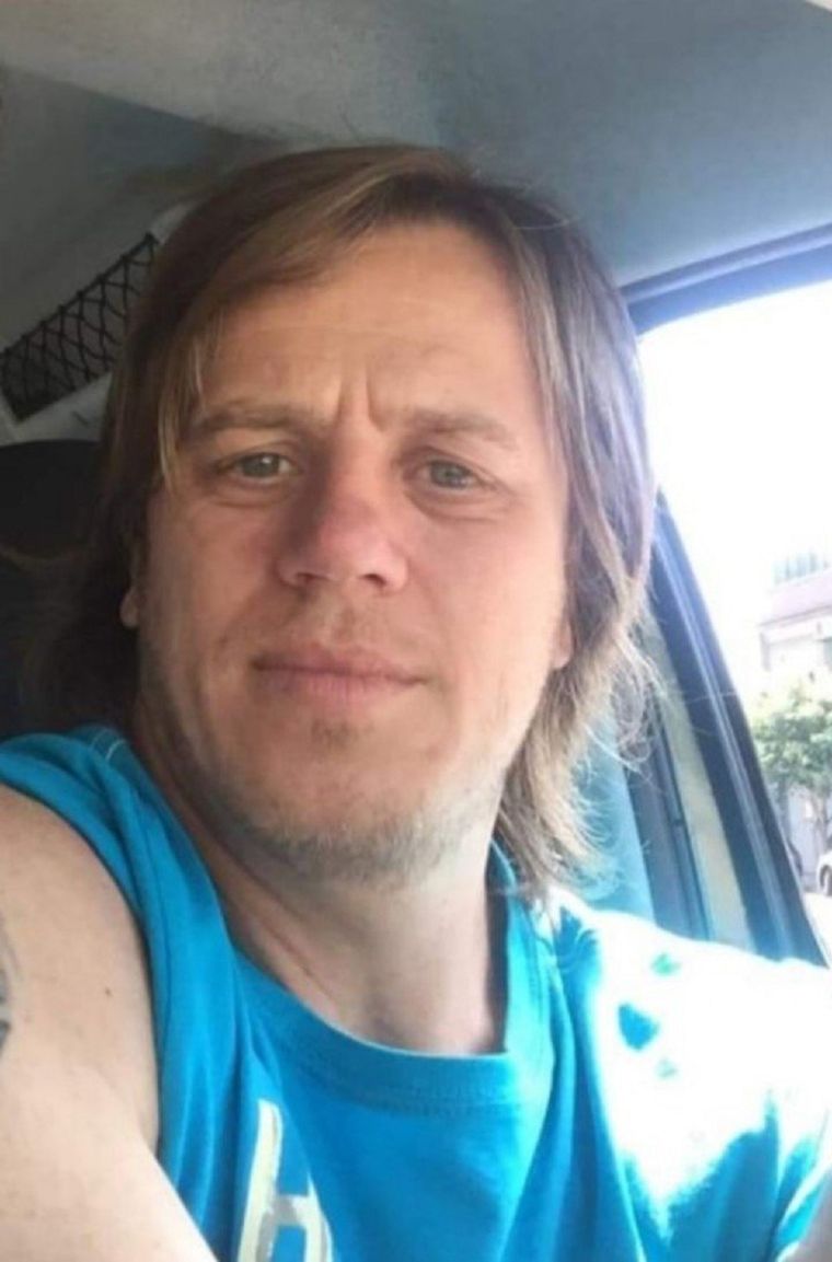 El hombre que se accidentó el fin de semana.