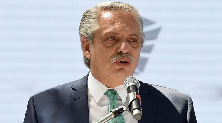 El presidente Alberto Fernández. Foto: ALF PONCE MERCADO / MDZ