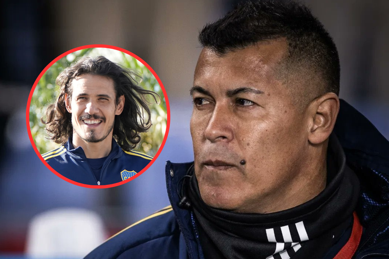 Almirón aseguró que Cavani debutará en Boca en la revancha ante Nacional