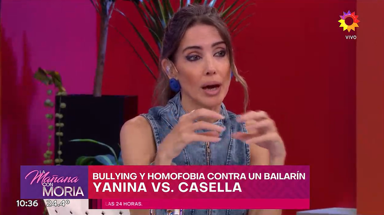 La panelista de El Trece generó polémica. La panelista de El Trece generó polémica. 