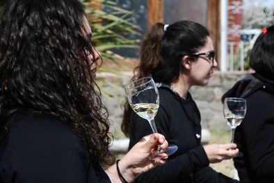 MDZol | Degustación de espumosos: una de las paradas en esta propuesta de guaymallén. Foto: Gentileza Municipalidad de Guaymallén