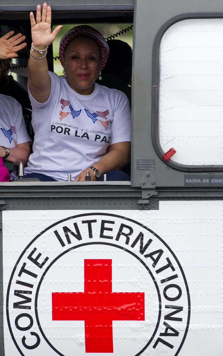 Piedad Córdoba falleció este sábado Foto: Noticias Argentinas