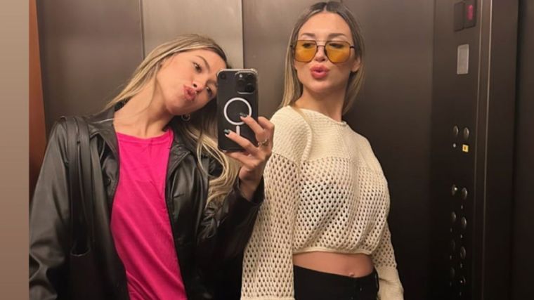 Agustina y Giuliana Clan Gandolfo Foto: @giuli.gandolfo