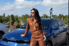 Zaira Nara brilló en Mendoza con un look en tonos tierra que es furor. Foto: Instagram Zaira Nara