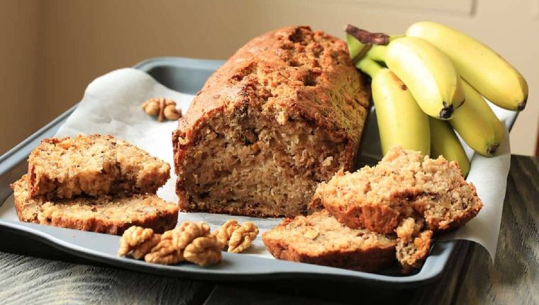 Cómo preparar un delicioso pan de banana (Shutterstock).