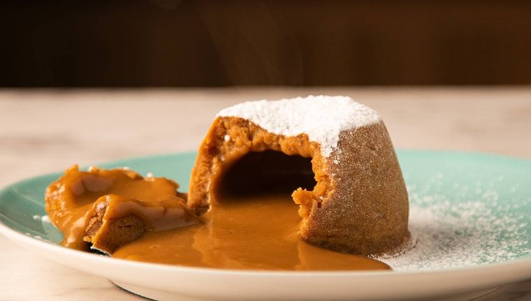 Cómo preparar un delicioso volcán de dulce de leche.