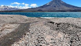 El paso del Maipo conecta Argentina con Chile desde la zona de la Laguna del Diamante.