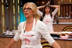 masterchef celebrity: fuerte repudio contra claudia fontan por lo sucedido anoche en el certamen