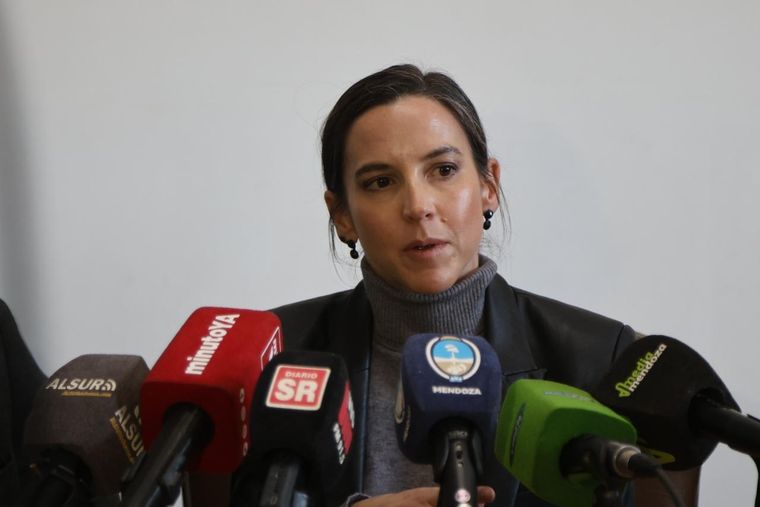 La ministra Mercedes Rus Foto: Prensa Gobierno de Mendoza