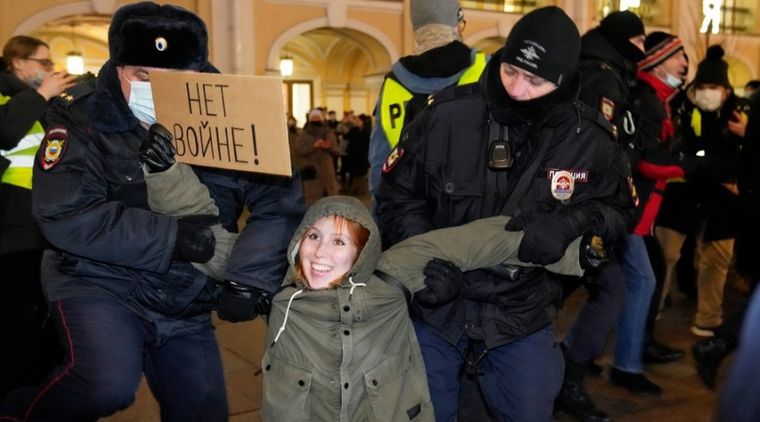 Las protestas en Rusia han sido muchas y variadas. Foto: AlJazeera.