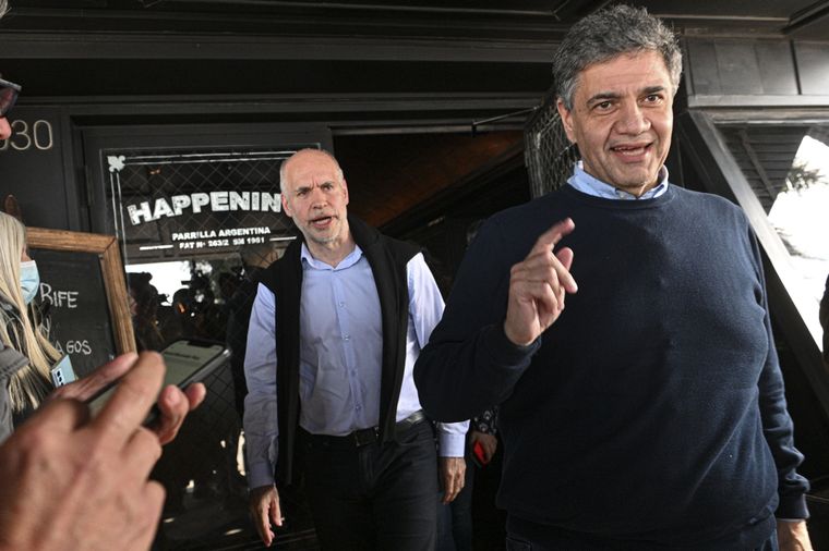 Jorge Macri partió rumbo a Nueva York Foto: Télam