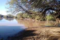 Entre campos La zona es muy agreste, con algunas aguadas.
