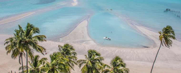 Esta playa de Brasil enamora con sus pintorescos paisajes.&nbsp;