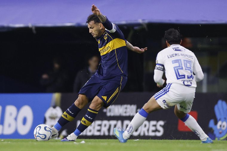 Boca y Cruzeiro empataron en la Bombonera.
