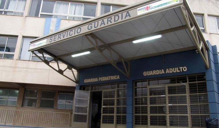 El joven fue trasldado de urgencia tras el accidente