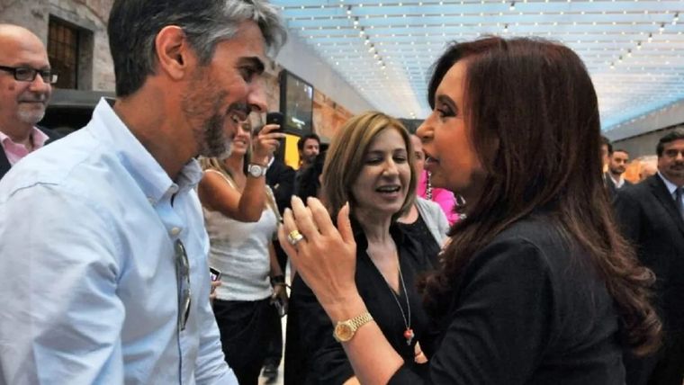 Pablo Echarri y Cristina Fernández de Kirchner