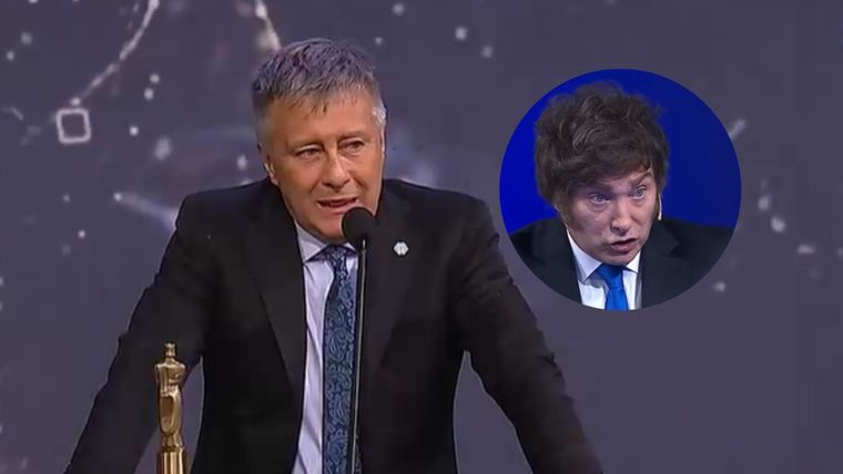 Rolando Graña contra Javier Milei.&nbsp;