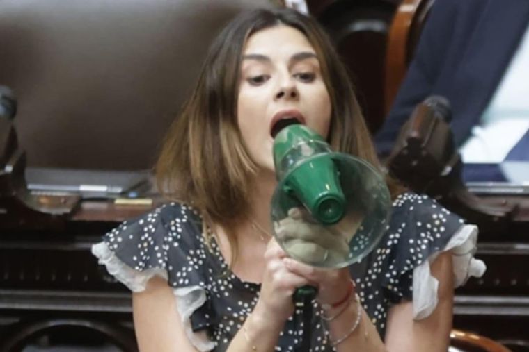 Marcela Pagano, una de las libertarias disidentes que podría votar contra el Gobierno en la Cámara de Diputados. Foto: Archivo MDZ