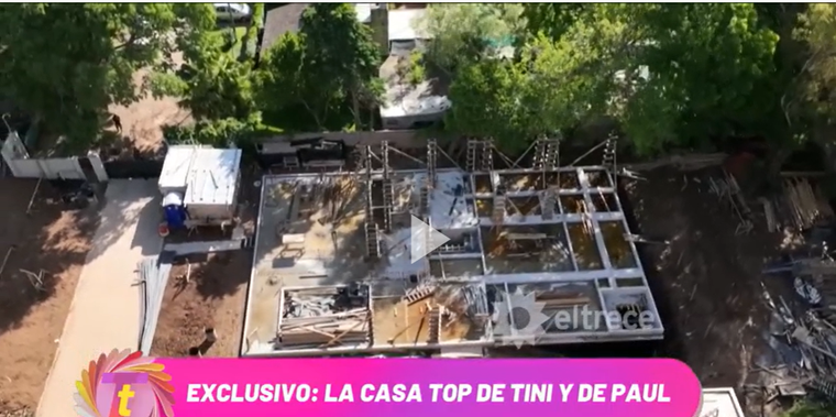 La mansión en construcción. Créditos: Captura (eltrece) La mansión en construcción. Créditos: Captura (eltrece)