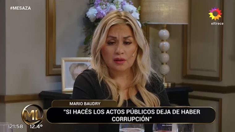 La palabra de Ver&oacute;nica Ojeda en La Noche de Mirtha.