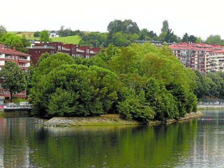 El Islote Fluvial de los Faisanes varía según la etapa del año de país por el cual es administrado Foto: Twitter