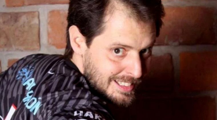 La víctima, Mariano Barbieri. Foto: Instagram Mariano Barbieri