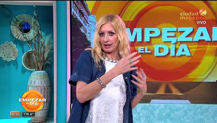 Yuyito González se refirió a la polémica con Yanina Latorre Foto: Captura de video Ciudad Magazine