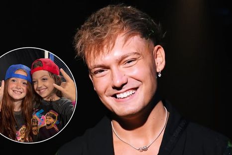 Ian Lucas lo dio todo con Emma y Shaina. / Archivo MDZ Ian Lucas lo dio todo con Emma y Shaina. / Archivo MDZ