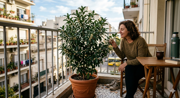 El árbol que aromatiza. Fuente: IA Gemini.