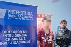 El allanamiento se produjo en la casa de la familia del joven