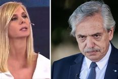 Débora Plager no tuvo piedad con Alberto Fernández Foto: Captura de Instagram Débora Plager no tuvo piedad con Alberto Fernández Foto: Captura de Instagram