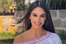 Bibi Gaytán habló del supuesto romance de su hijo Eduardo Capetillo Jr. y una actriz mayor que él.