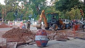 Las tareas incluyen asfaltado en distintos tramos clave de la Ciudad. Las tareas incluyen asfaltado en distintos tramos clave de la Ciudad.