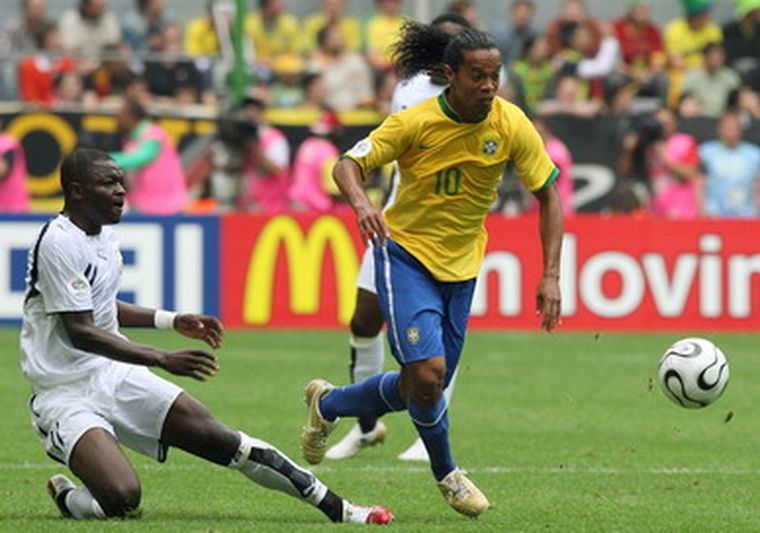 Una imagen del partido sospechado. Foto: NA