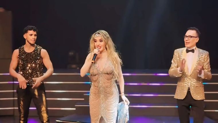 Fátima Florez debutó con su espectáculo 100% Fátima anoche en el teatro Luxor de Villa Carlos Paz. Foto: Gabriela Yalangozian / MDZ