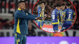 Almirón y los jugadores de Rosario Central optaron por no hablar. Almirón y los jugadores de Rosario Central optaron por no hablar.