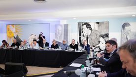 Kicillof presidió su primer reunión del PJ. Solo estuvieron los afines, que son mayoría. Kicillof presidió su primer reunión del PJ. Solo estuvieron los afines, que son mayoría.