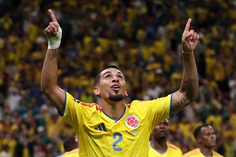 Muñoz volvió a marcar y metió a Colombia en la fase final del Mundial 2026. Muñoz volvió a marcar y metió a Colombia en la fase final del Mundial 2026.