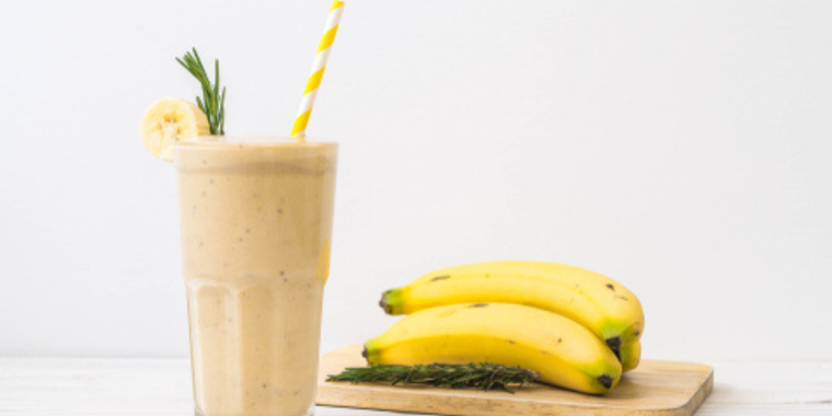 Licuado de banana Foto: Shutterstock