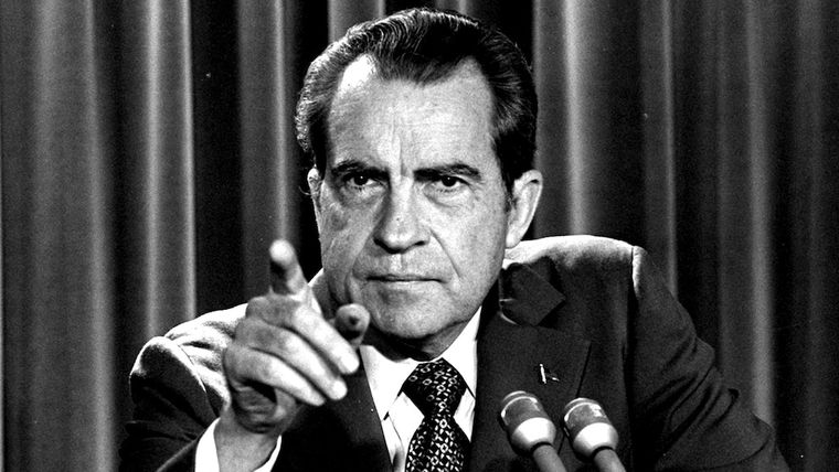 Richard Nixon, el primer presidente destituido de los Estados Unidos