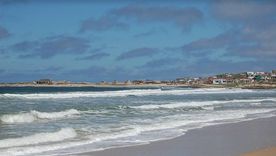 La Playa del Rivero en Uruguay. La Playa del Rivero en Uruguay.