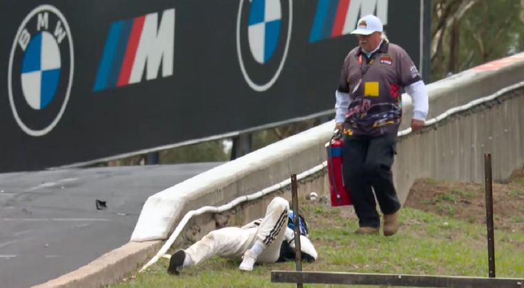 El accidente ocurrió el domingo durante las 12 Horas de Bathurst.