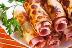 Prepara estos deliciosos rollitos de avena con jamón y queso Foto: Shutterstock