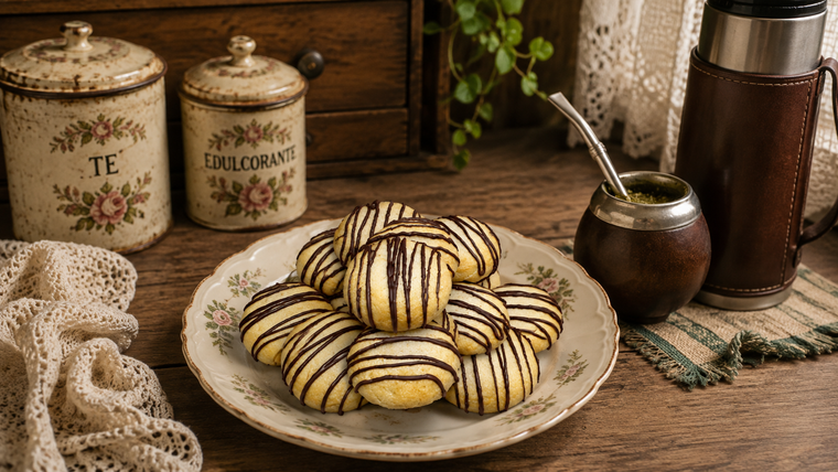 Receta de galletas sin harina y sin azúcar para una tarde de mates