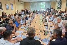 En la sede de Azopardo de la CGT la idea del paro general perdió fuerza. Foto: Instagram/CGT