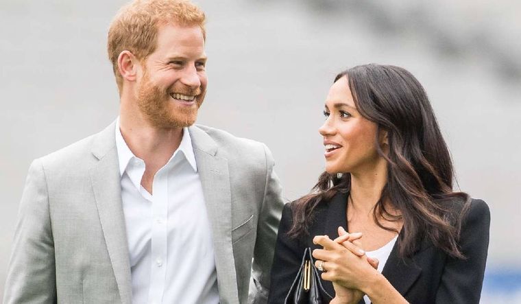 El Principe Harry Meghan Markle.